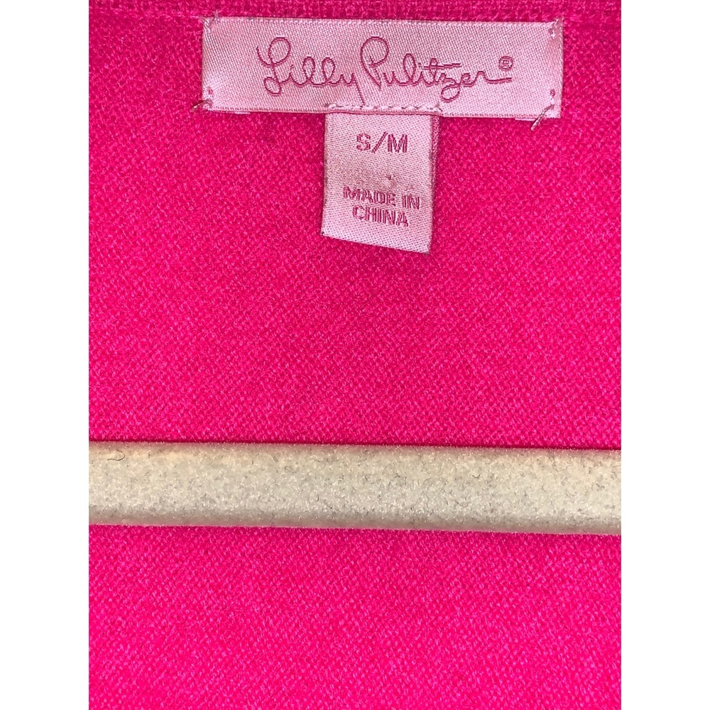 Lilly Pulitzer 100% Cashmere Color Block Sweater - Picture 4 of 4